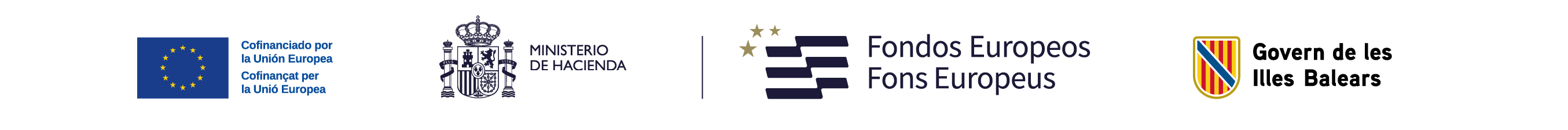 l’emblema del Govern de les Illes Balears o de les entitats gestores i/o beneficiàries